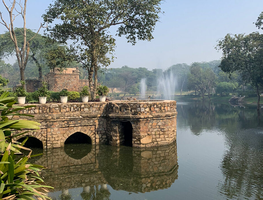 Mehrauli Archaeological Park, Delhi, India by Karin Jones